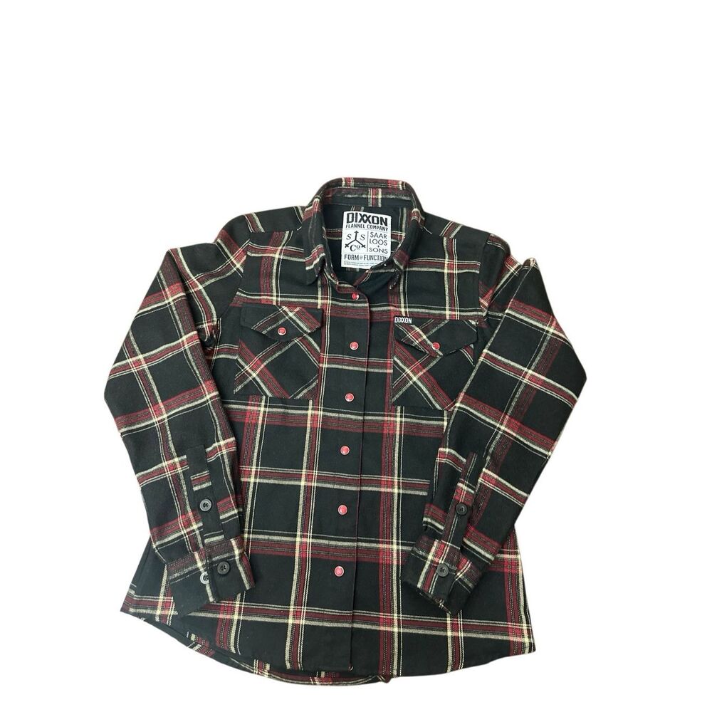 Dixxon Flannel Company plaid button-up shirt size S